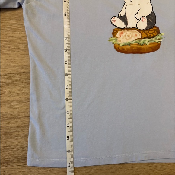 Uniqlo Mofusand Blue Shirt - Picture 6 of 6